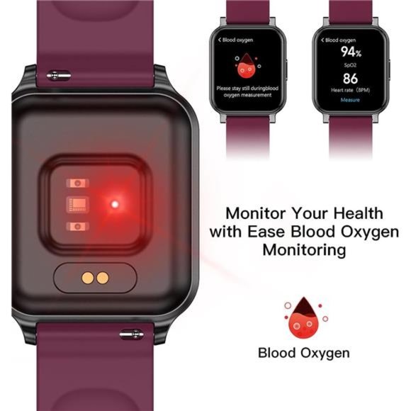 Smart Watch 41mm, Full Touchscreen Smartwatch, Fitness Tracker with Heart Rate - Picture 2 of 6